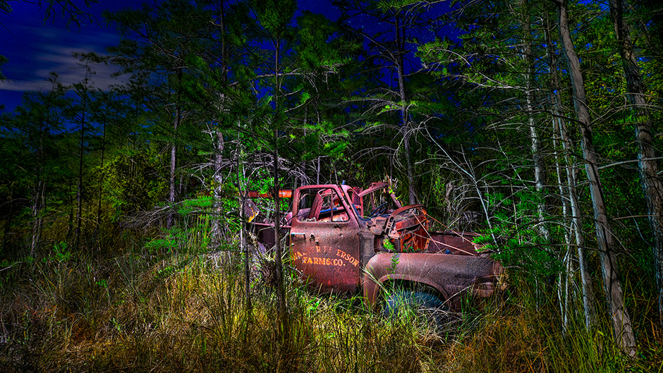 abandoned vehicles of the everglades