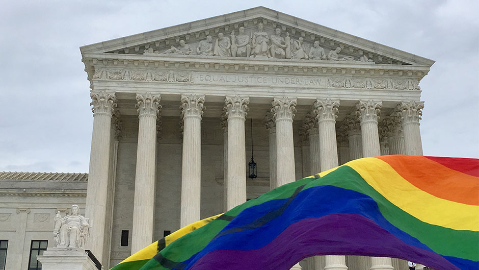 Pride Flag Supreme Court