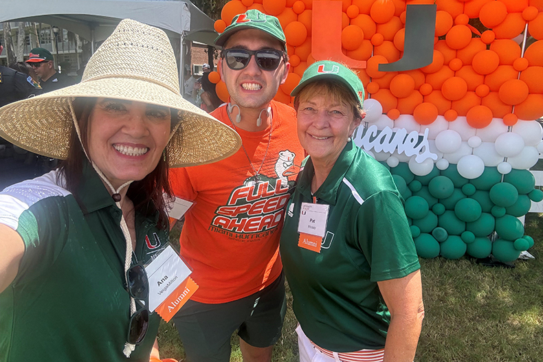 ’Canes alumni and friends kick off the 2024 football season in style