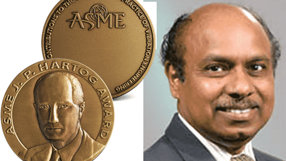 Professor Singiresu Rao Awarded Prestigious 2019 ASME JP Den Hartog Award