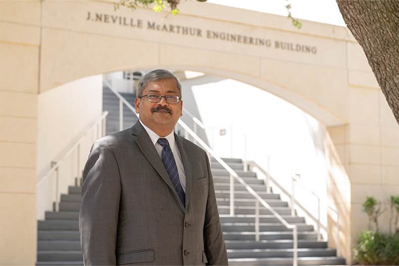 Dean Biswas honored by ASCE, receives the prestigious Simon W. Freese Environmental Engineering Award