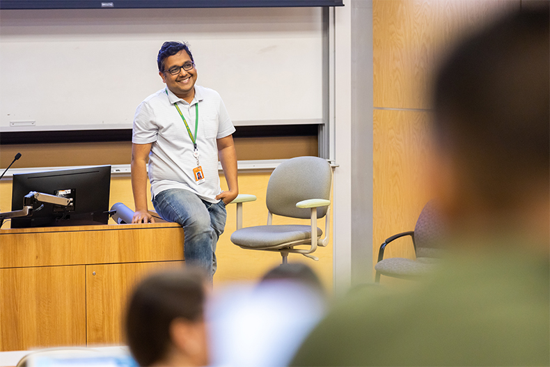 Lokesh Ramamoorthi, lecturer, Department of Electrical and Computer Engineering, College of Engineering, University of Miami.