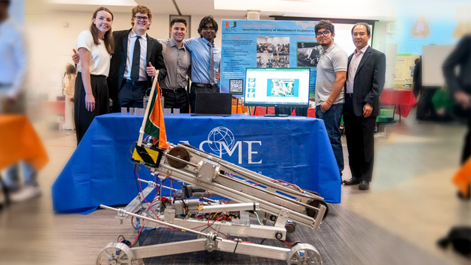 Miami Engineering team shines in NASA Lunabotics competition with their lunar mining robot