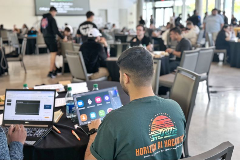 Hackathon showcases student talent and opportunities in artificial Intelligence 
