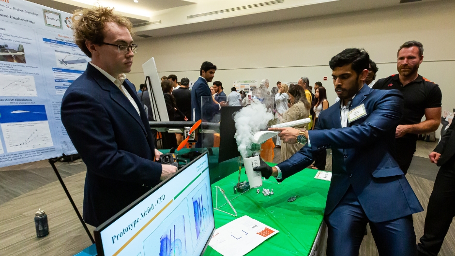 Engineering students’ imagination and ingenuity shine at the Senior Design Expo