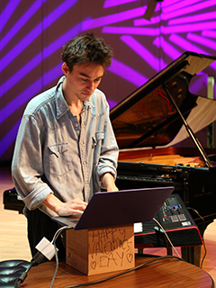 Jacob Collier performs at the Frost School of Music