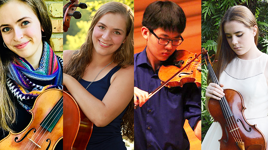 Frost School of Music Welcomes Stamps String Quartet Class of 2022