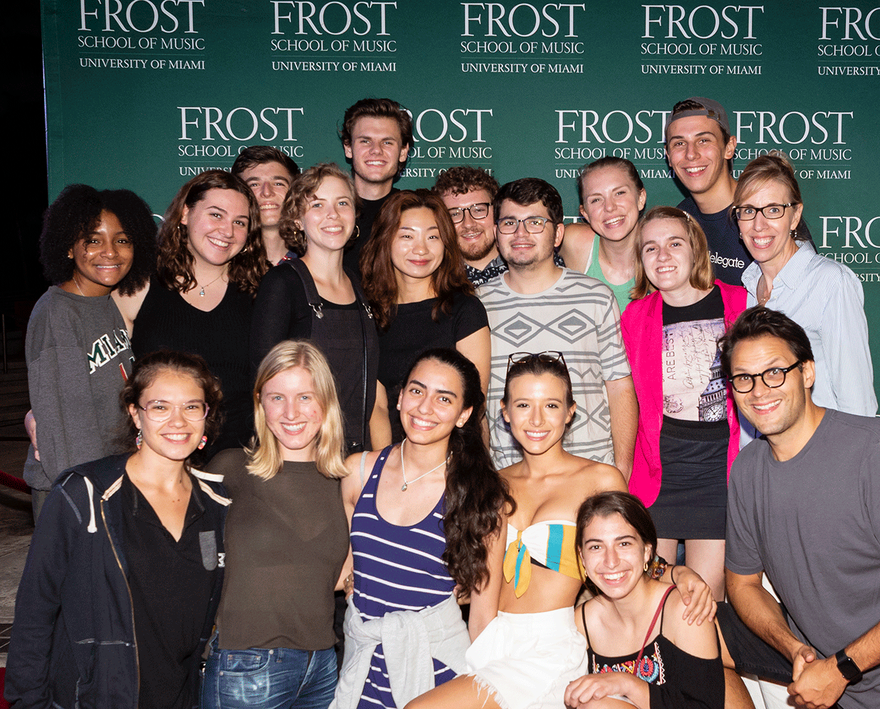 Frost Students at Jeff Beal Opening Night Concert