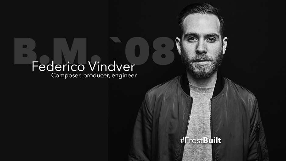 Alumnus & Producer Federico Vindver Credits his Chart-Topping Success to Frost 