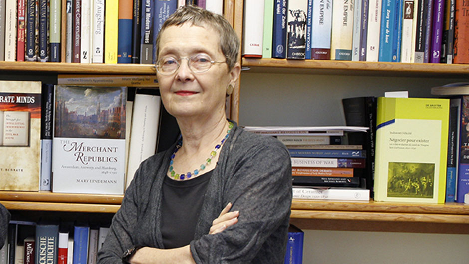 Mary Lindemann, professor and chair of the history department