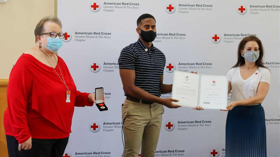 University employee honored with a lifesaving award