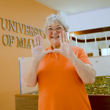 Celebrating fellow ’Canes