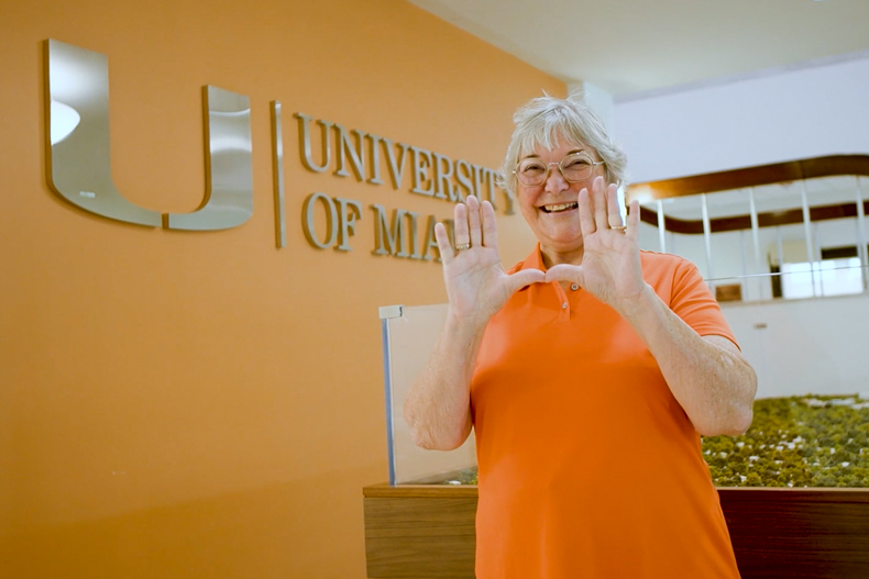 Celebrating fellow ’Canes