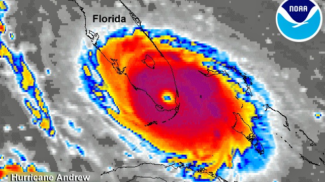A ferocious cyclone, Hurricane Andrew helped launch a new era of storm research