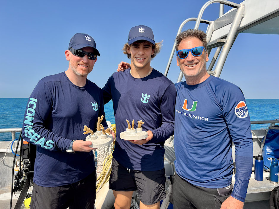 University of Miami, Royal Caribbean Group, and Inter Miami CF team up to bring 'Coral Gardening' to South Florida community