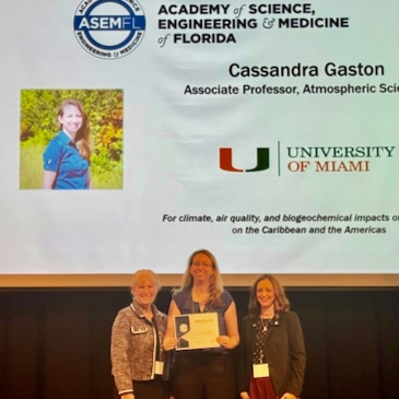 Rosenstiel School professor recognized by the Academy of Science, Engineering and Medicine of Florida