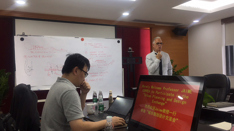 Presentation by Prof. Jaime Correa to Planning Department – Zhuhai, China