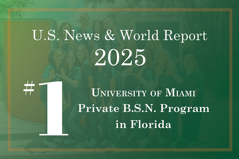 University of Miami has Florida’s No.1 private B.S.N. program 