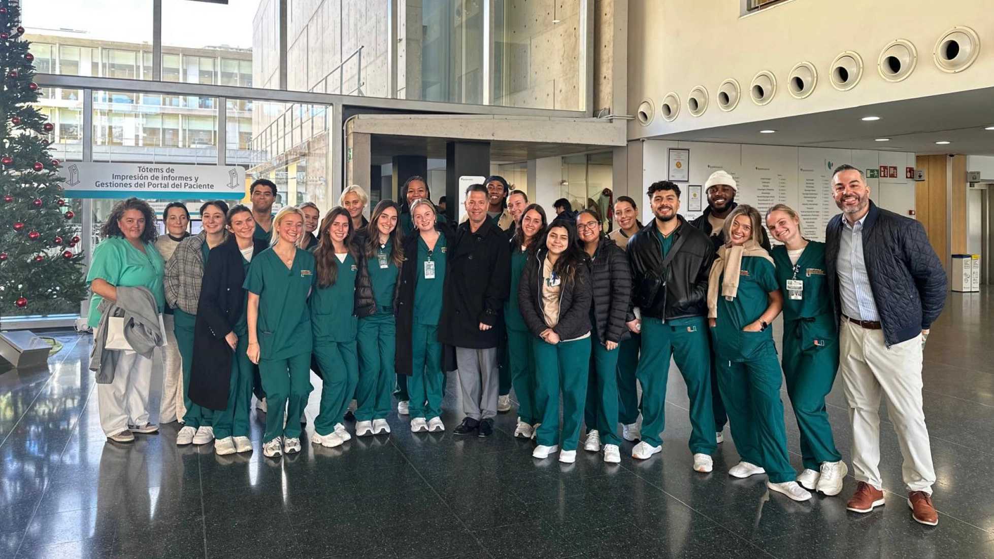 Students explore Spanish health systems