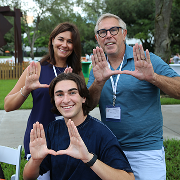 Family Weekend takes on special meaning