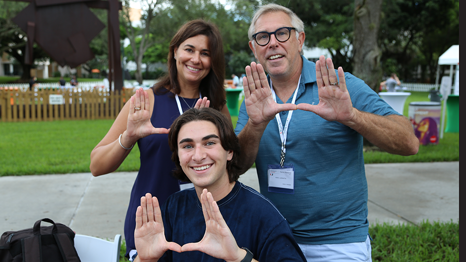 Family Weekend takes on special meaning
