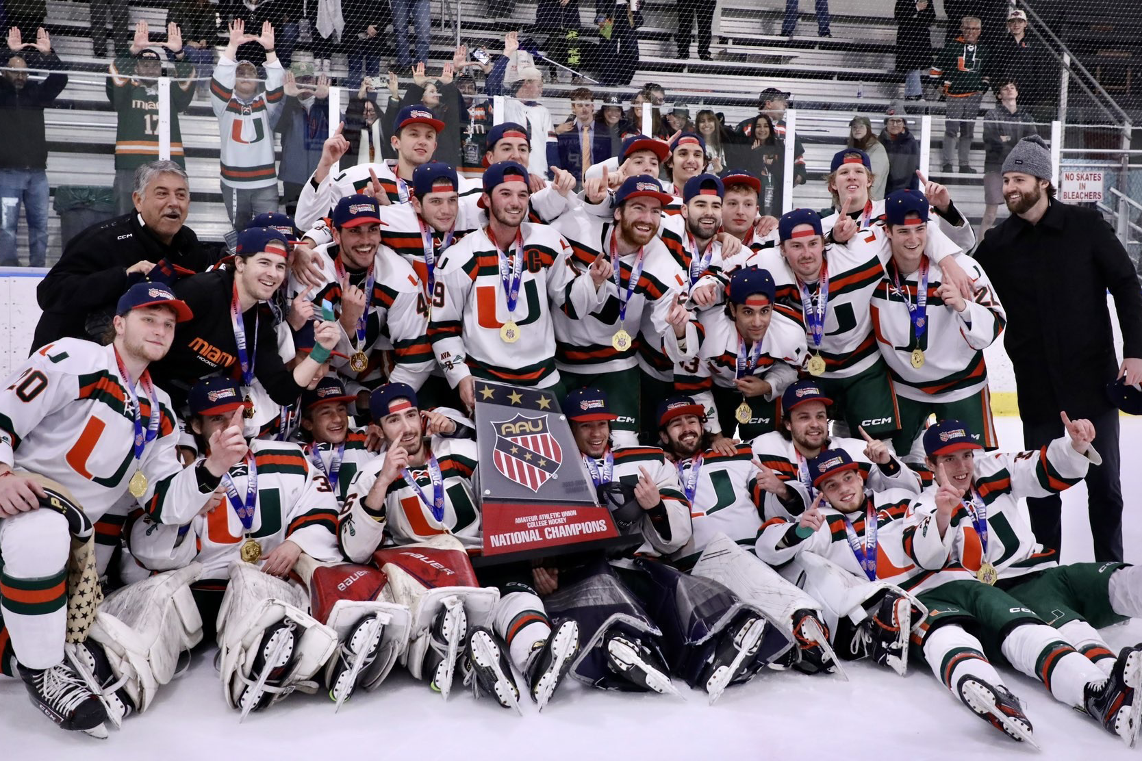 Men’s Ice Hockey Team are National Champions
