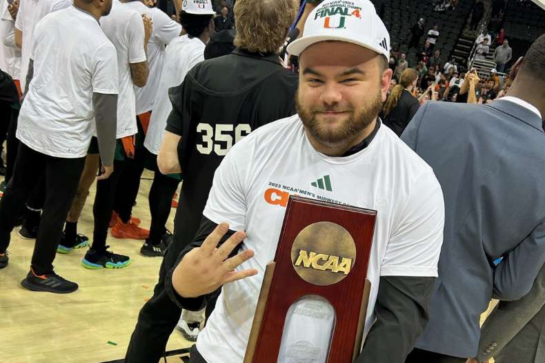 Sport administration student lands dream job as recruiter for Miami Hurricanes men’s basketball