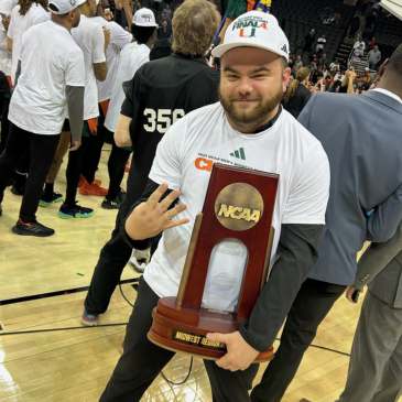 Sport administration student lands dream job as recruiter for Miami Hurricanes men’s basketball