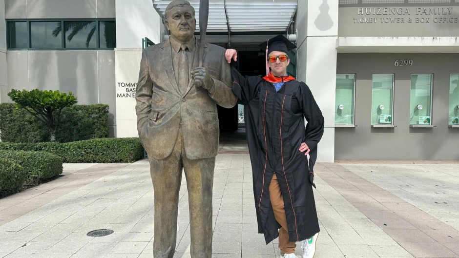 From Wisconsin to Coral Gables, online music graduate charts his next chapter