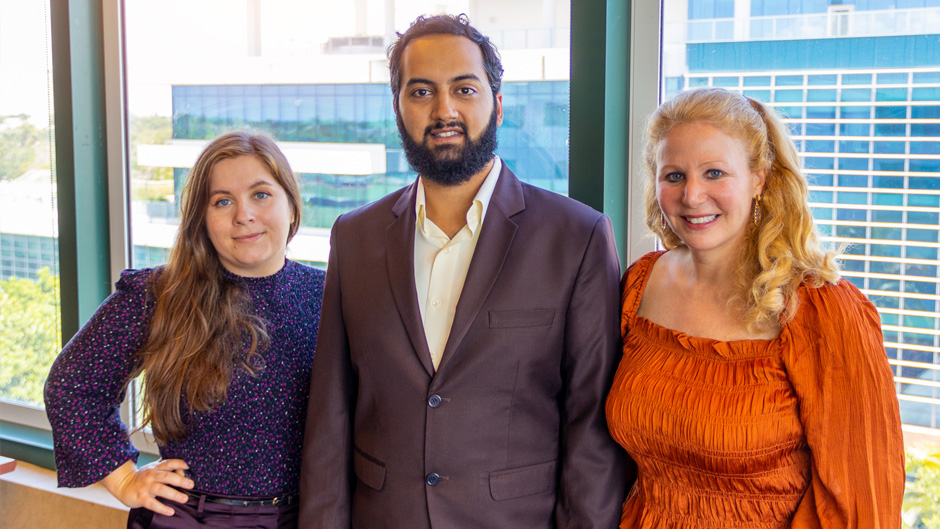 Psychology professor Amy Weisman de Mamani, and graduate students Salman Shaheen Ahmad and Merranda McLaughlin, have started a research project to better understand and address the gaps in mental health care for Muslim Americans.