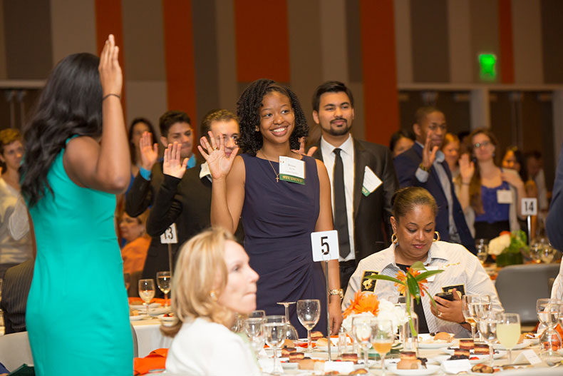 UM Honors Its Scholarship Recipients and the Donors Who Make Their Dreams Possible