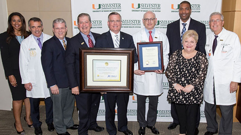 Sylvester Wins Cancer Center of Excellence Award