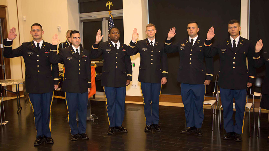 Army ROTC Graduates Celebrate