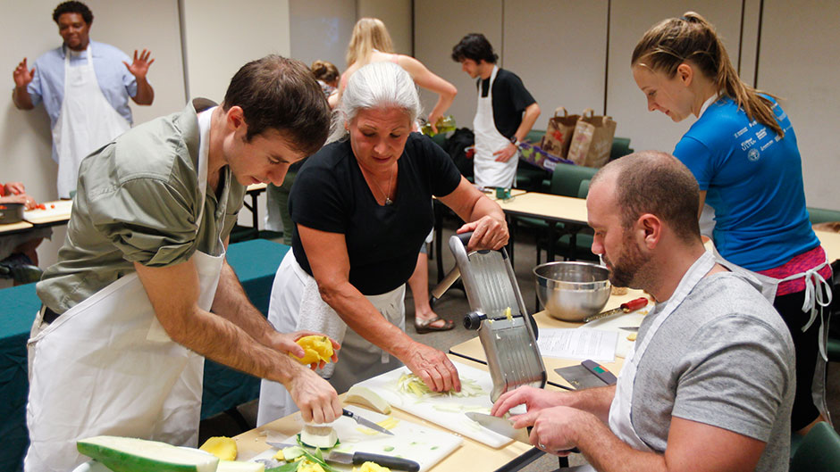 Cooking Part of Wellness Center's Popular Community Classes