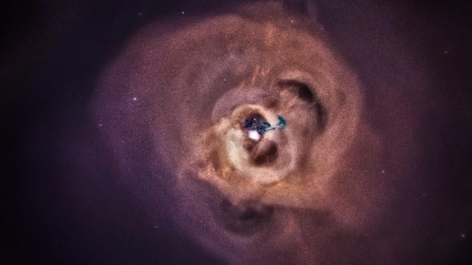 satellite view of black holes