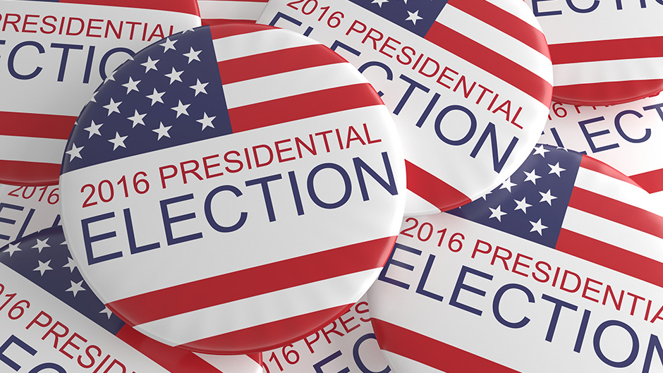 2016 Presidential Election Stock Image