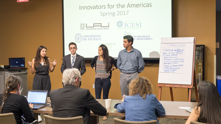 University of Miami, School of Business Administration, CIBER, Innovators for the Americas