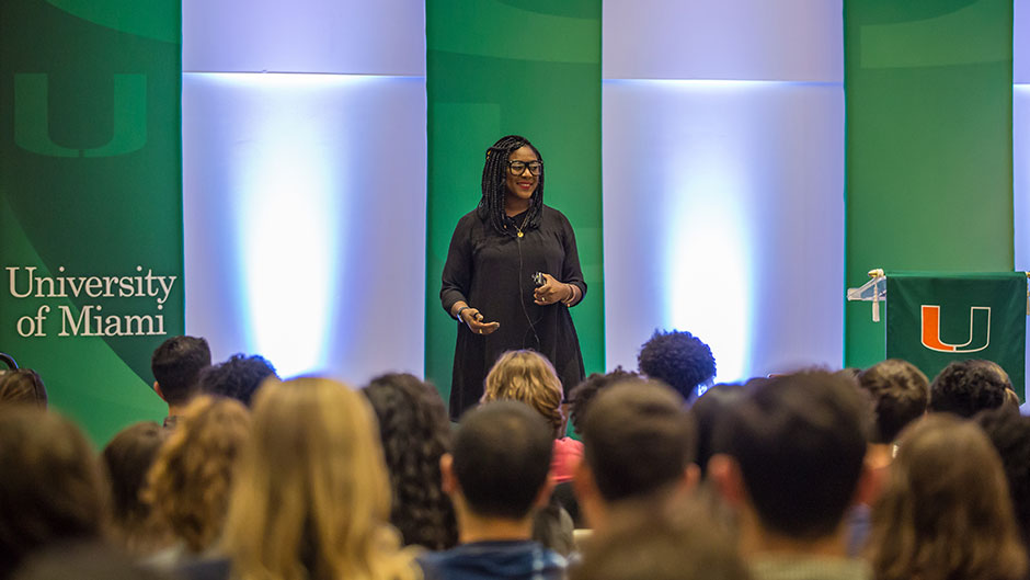 Alicia Garza Urges Students to Make a Difference