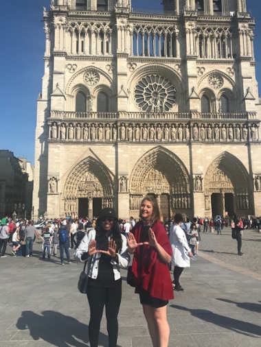 Ouendeno and Lynch at Notre Dame