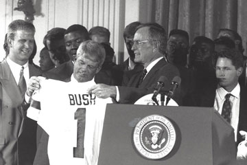 Miami Hurricanes at the Bush White House