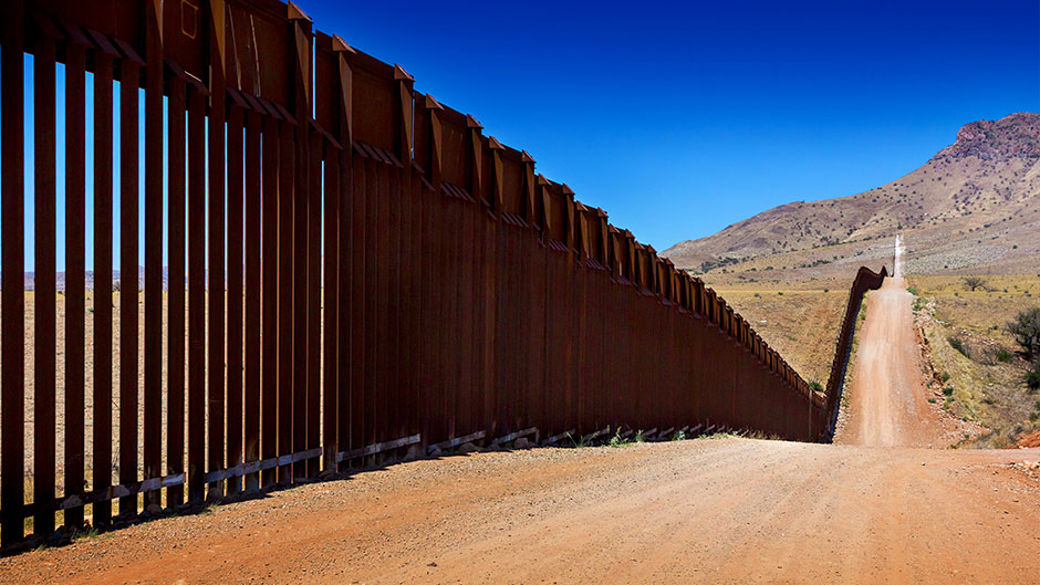 Fencing along the southern U.S. border