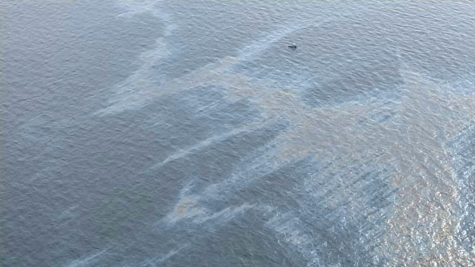 Taylor Energy oil slick in the Gulf of Mexico