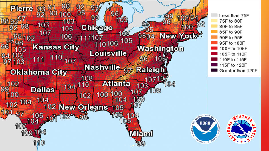 Heat Index portends miserable weekend