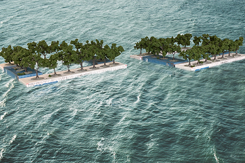 Artificial islands