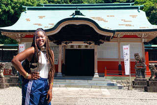 Kayla Crews in Japan