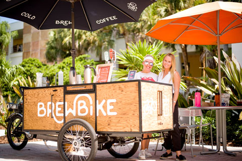 BrewBike on the Coral Gables campus
