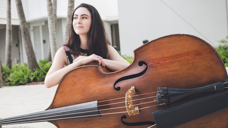 Thanks to the Independent Major program, senior Phoebe Cohen is pursuing both of her academic passions—music and science.