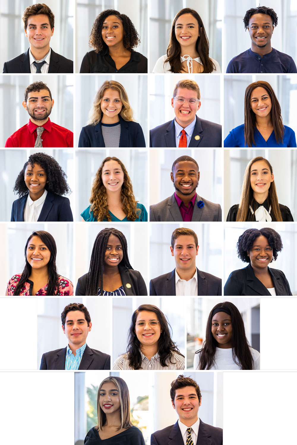 Leadership UMiami 2020 cohort headshots