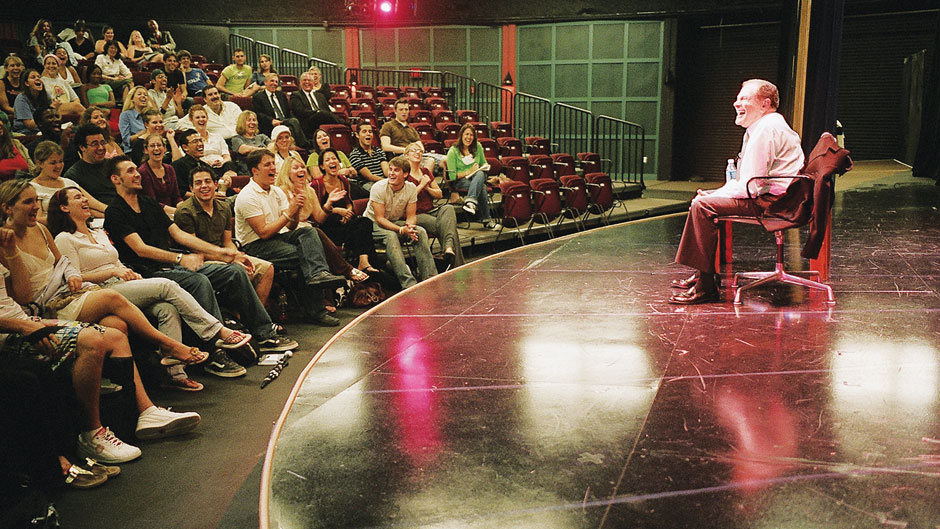 Jerry Herman teaches a master class at the Ring Theatre