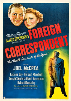 Foreign Correspondent movie poster